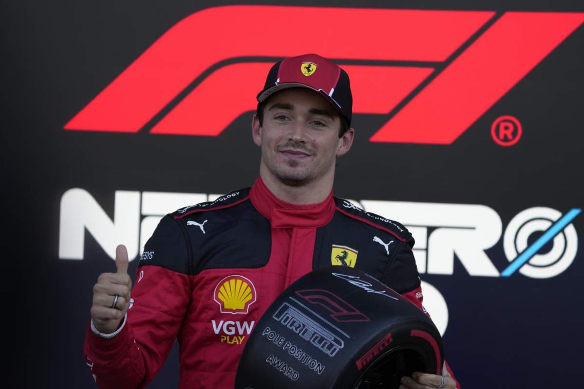 Leclerc premiato per il sorpasso di Las Vegas su Perez