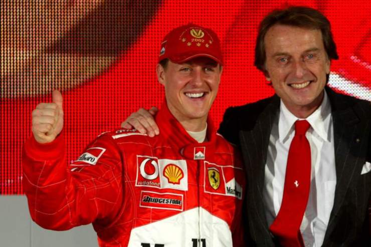 Montezemolo si commuove parlando di Schumacher